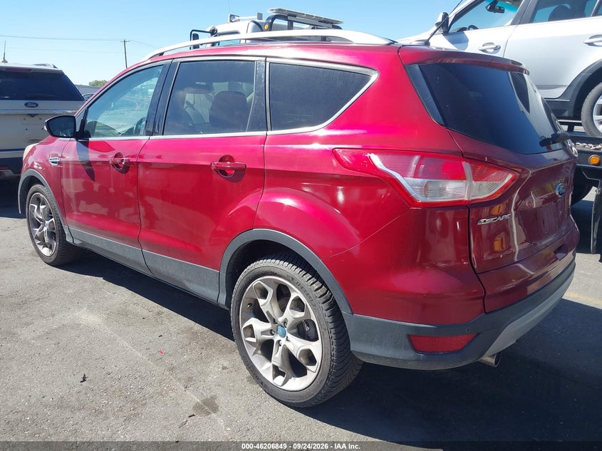Vin: 1fmcu9j95duc45843, lot: 46706761, ford escape titanium 20133