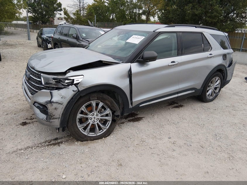 Vin: 1fmsk8dh8rga55491, lot: 46706765, ford explorer xlt 20242