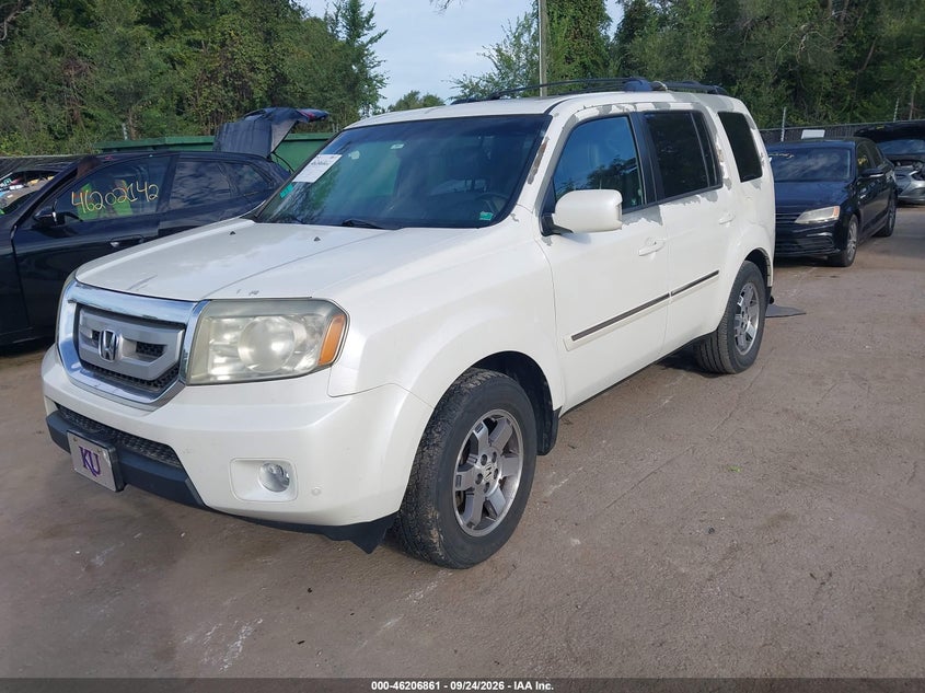 Vin: 5fnyf4h90bb074311, lot: 46706773, honda pilot touring 20112