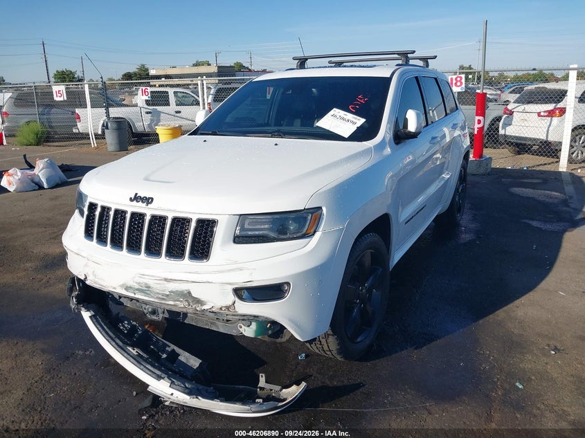 Vin: 1c4rjfcg7gc302541, lot: 46706802, jeep grand cherokee high altitude 20162