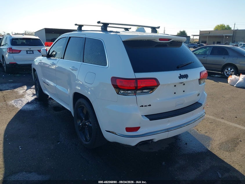 Vin: 1c4rjfcg7gc302541, lot: 46706802, jeep grand cherokee high altitude 20163