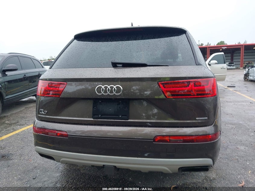 AUDI Q7 2019 VIN WA1LHAF72KD038321