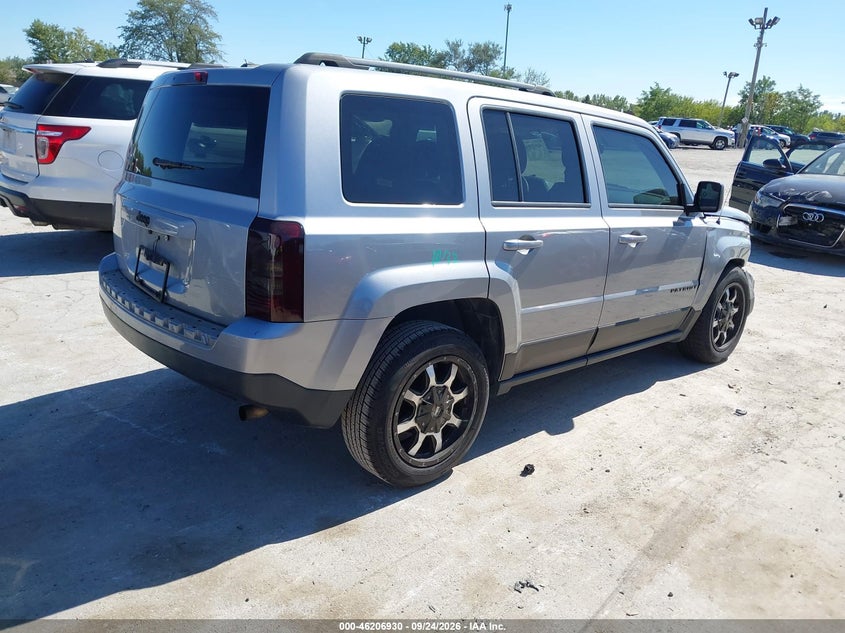 Vin: 1c4njpfb8gd687414, lot: 46706842, jeep patriot latitude 20164