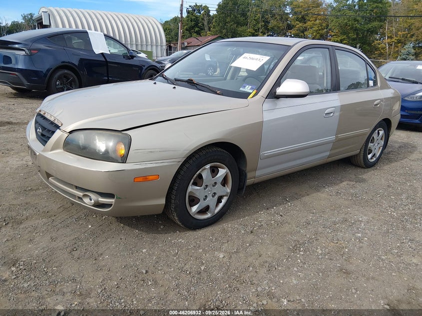 2006 Hyundai Elantra Gls/Limited, Обычный износ, IAAI, VIN KMHDN46D96U344556 — фото 2
