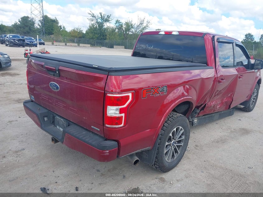 Vin: 1ftfw1eg5jfb90848, lot: 46706852, ford f-150 xlt 20184