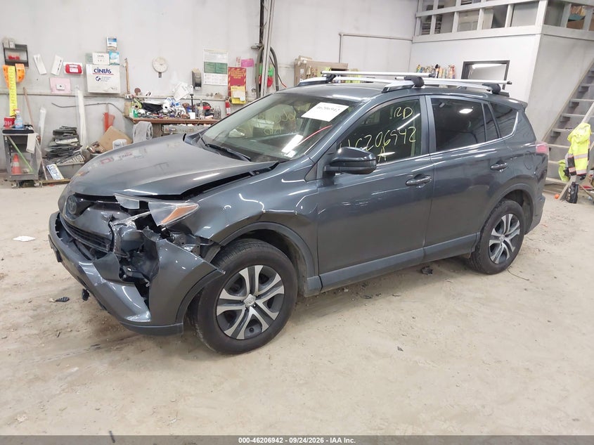 Vin: jtmbfrev1gd181841, lot: 46706854, toyota rav4 le 20162