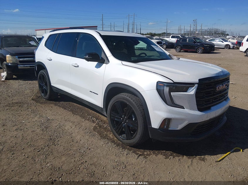 Vin: 1gkenkrs3sj249952, lot: 46706871, gmc acadia fwd elevation 2025 img_1