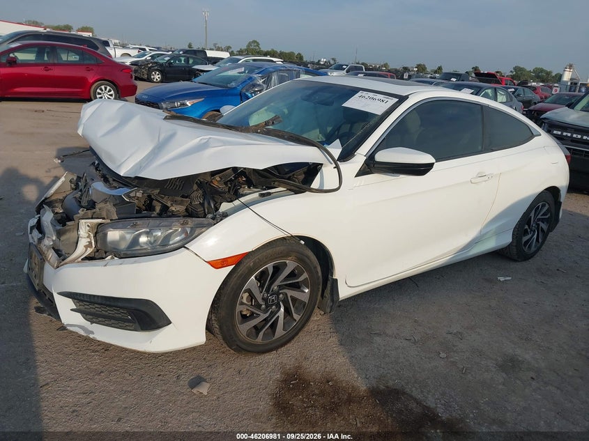 Vin: 2hgfc4b06hh308434, lot: 46706893, honda civic lx-p 20172