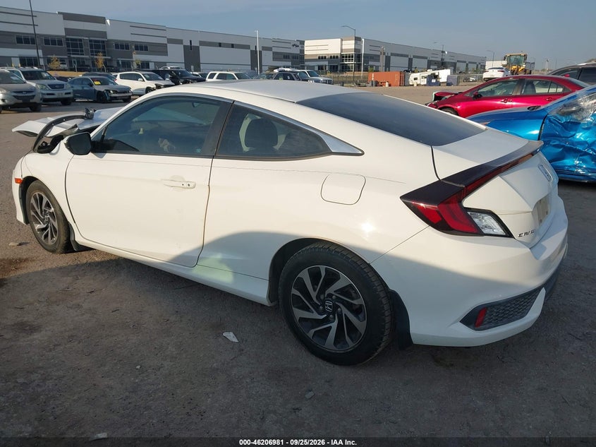 Vin: 2hgfc4b06hh308434, lot: 46706893, honda civic lx-p 20173