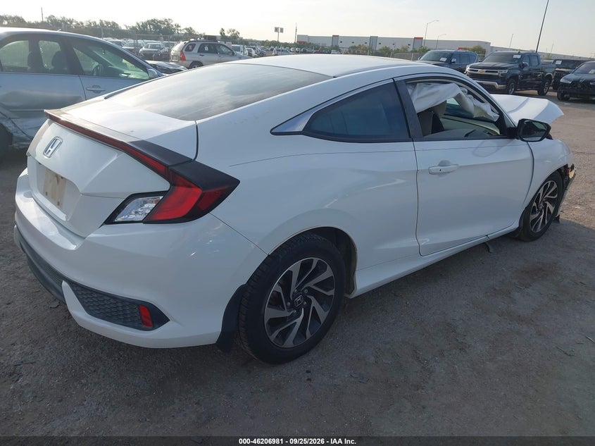 Vin: 2hgfc4b06hh308434, lot: 46706893, honda civic lx-p 20174