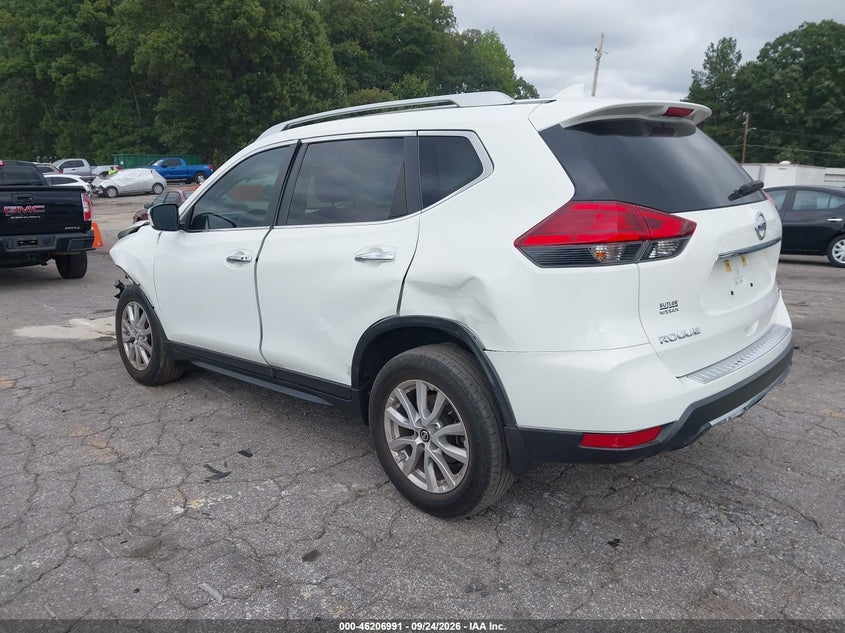 Vin: knmat2mt2hp601280, lot: 46706903, nissan rogue sv 20173