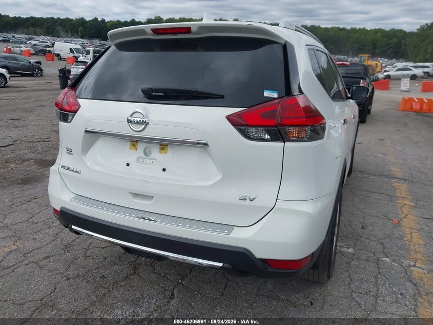 Vin: knmat2mt2hp601280, lot: 46706903, nissan rogue sv 20174