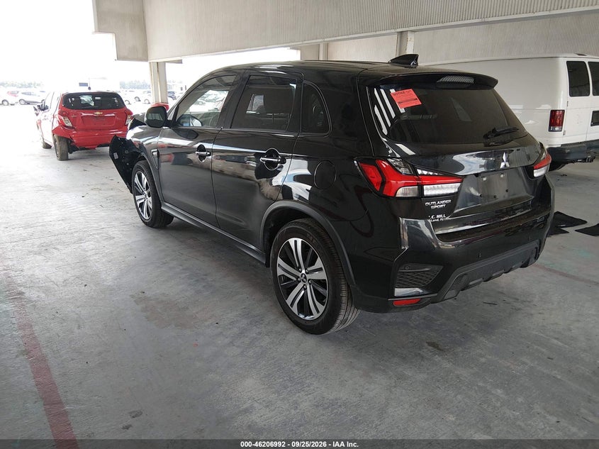 Vin: ja4aruau9su013967, lot: 46706904, mitsubishi outlander sport 2.0 es awc/2.0 le awc/2.0 s awc/2.0 se awc/2.0 trail edition awc 20253