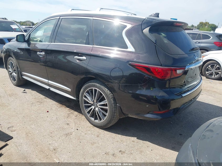 Vin: 5n1dl0mn0lc547170, lot: 46706907, infiniti qx60 luxe 20203