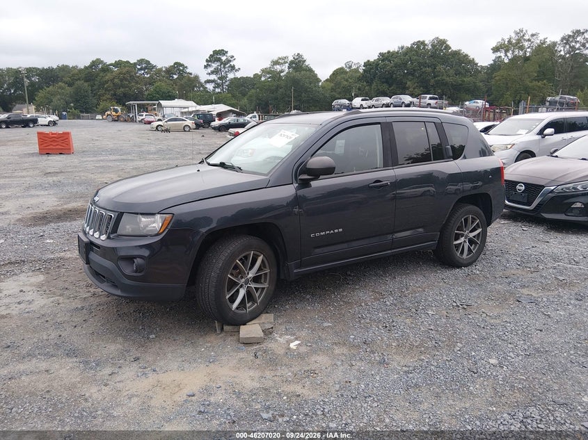 Vin: 1c4njdbb3gd556539, lot: 46706932, jeep compass sport 20162