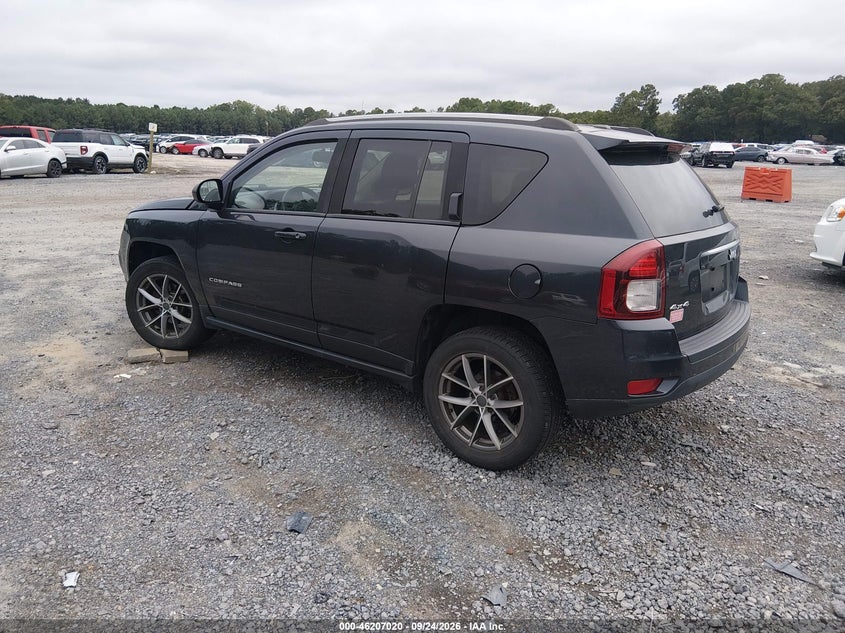 Vin: 1c4njdbb3gd556539, lot: 46706932, jeep compass sport 20163