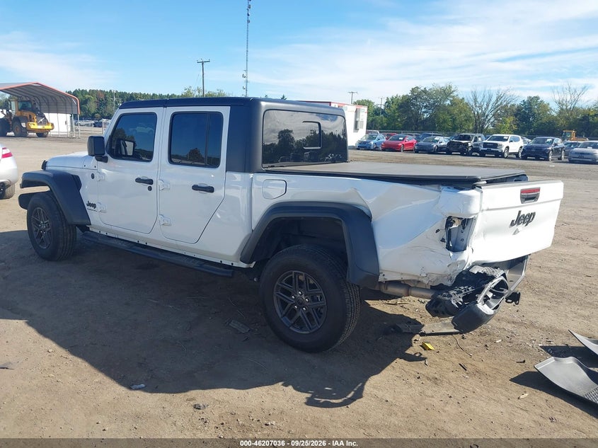 Vin: 1c6pjtagxsl544281, lot: 46706948, jeep gladiator sport s 20253