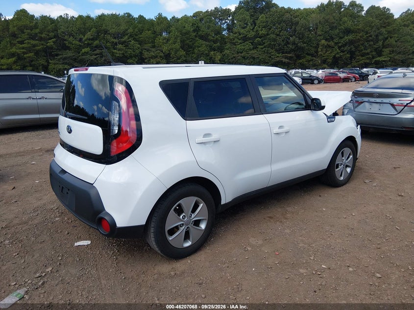 Vin: kndjn2a24f7808532, lot: 46706980, kia soul 20154