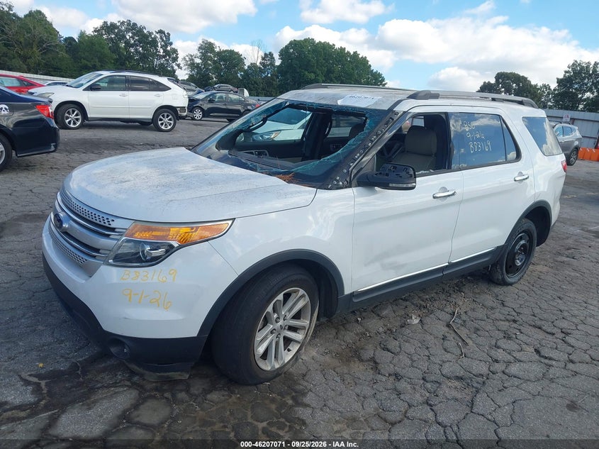 Vin: 1fm5k7d83fgb83169, lot: 46706983, ford explorer xlt 20152