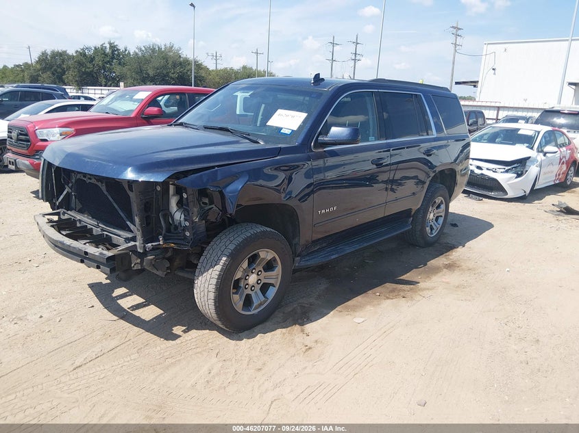 Vin: 1gnscakc9kr366056, lot: 46706989, chevrolet tahoe ls 20192