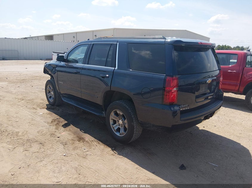 Vin: 1gnscakc9kr366056, lot: 46706989, chevrolet tahoe ls 20193