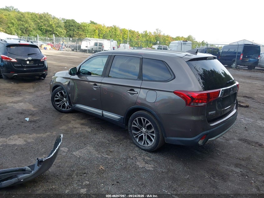 Vin: ja4ad3a31hz039006, lot: 46707009, mitsubishi outlander se/sel 20173