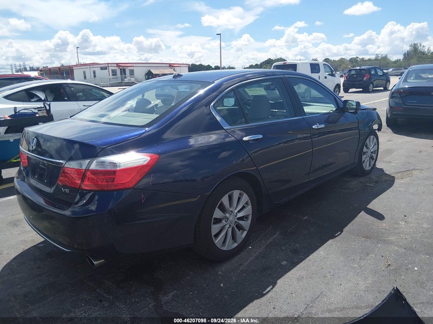 Vin: 1hgcr3f85fa014336, lot: 46707010, honda accord ex-l/ex-l v-6 20154