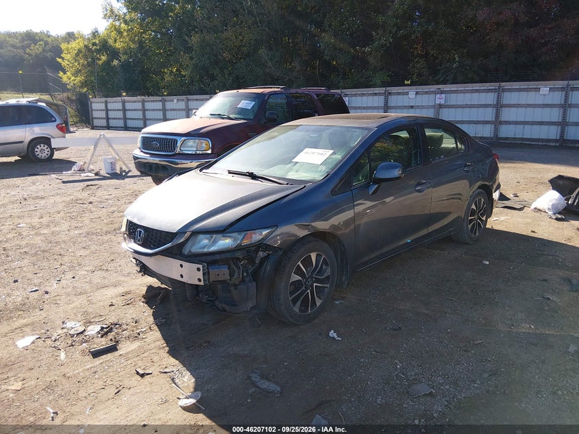 Vin: 19xfb2f84de038227, lot: 46707014, honda civic sdn ex 20132