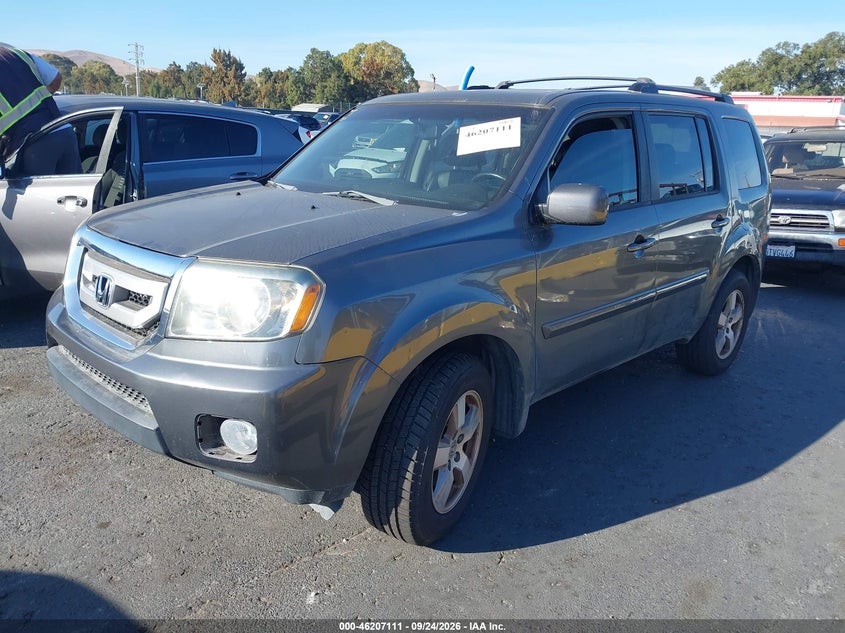 Vin: 5fnyf4h50bb079117, lot: 46707023, honda pilot ex-l 20112