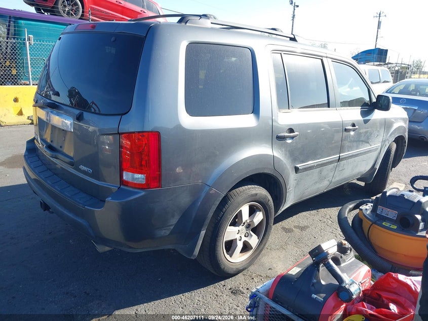 Vin: 5fnyf4h50bb079117, lot: 46707023, honda pilot ex-l 20114