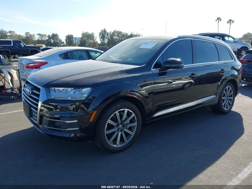 Vin: wa1laaf76jd012260, lot: 46707069, audi q7 3.0t premium 20182