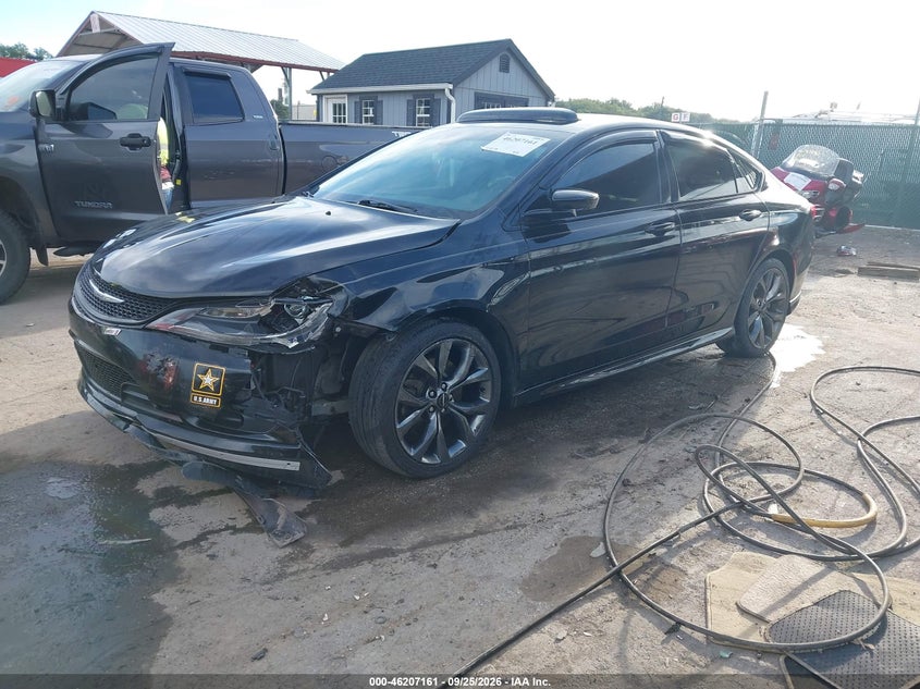 Vin: 1c3cccdg6gn130766, lot: 46707073, chrysler 200 s 20162