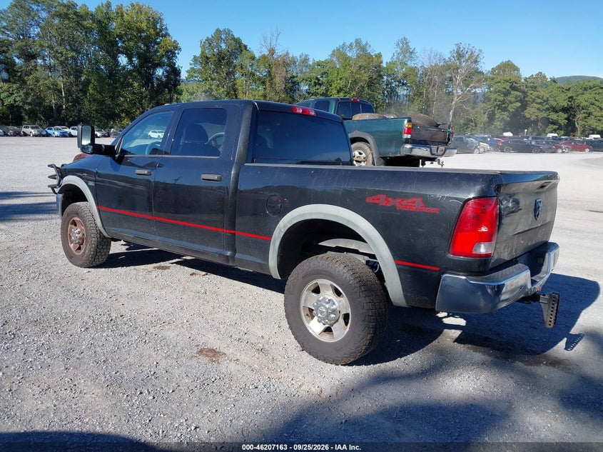 Vin: 3d7tt2ctxbg555340, lot: 46707075, ram ram 2500 power wagon 20113