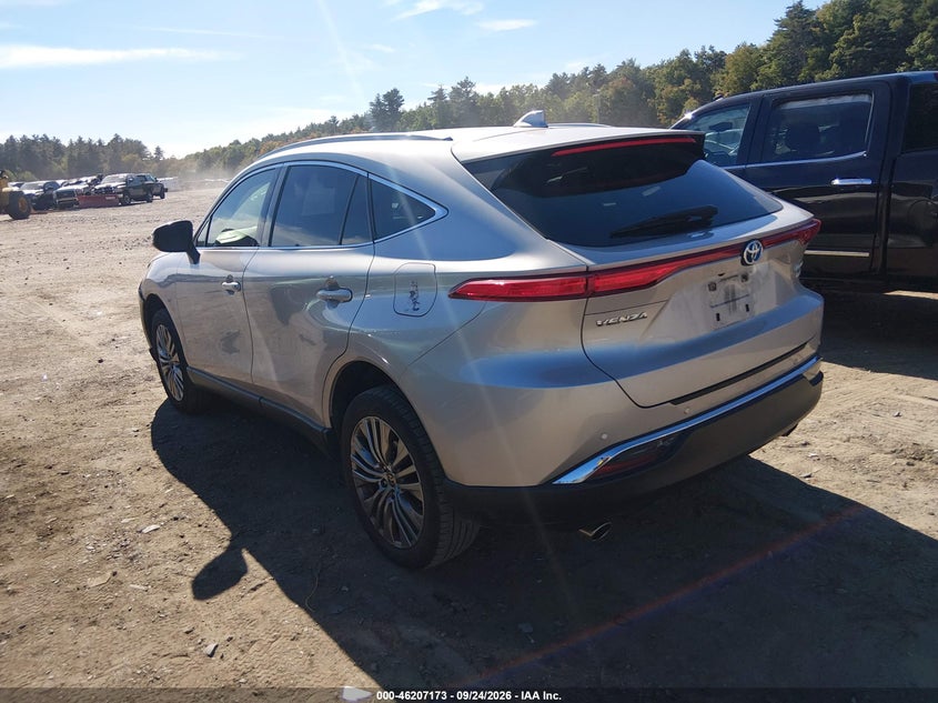 Vin: jteaaaahxnj094624, lot: 46707085, toyota venza limited 20223