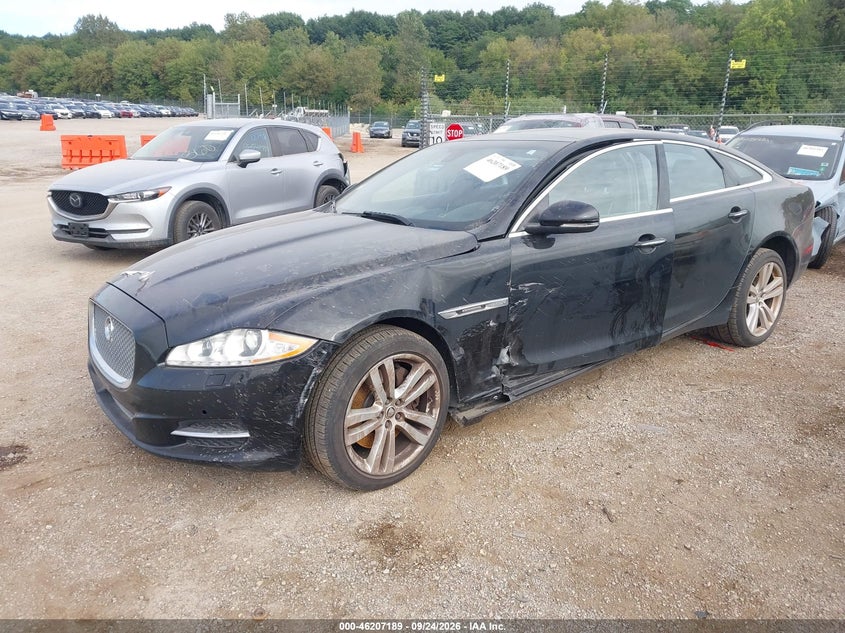 Vin: sajwj2gd0d8v45961, lot: 46707101, jaguar xj xjl portfolio 20132