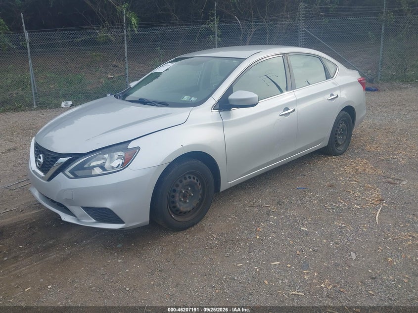 Vin: 3n1ab7ap7hl693802, lot: 46707103, nissan sentra sv 20172
