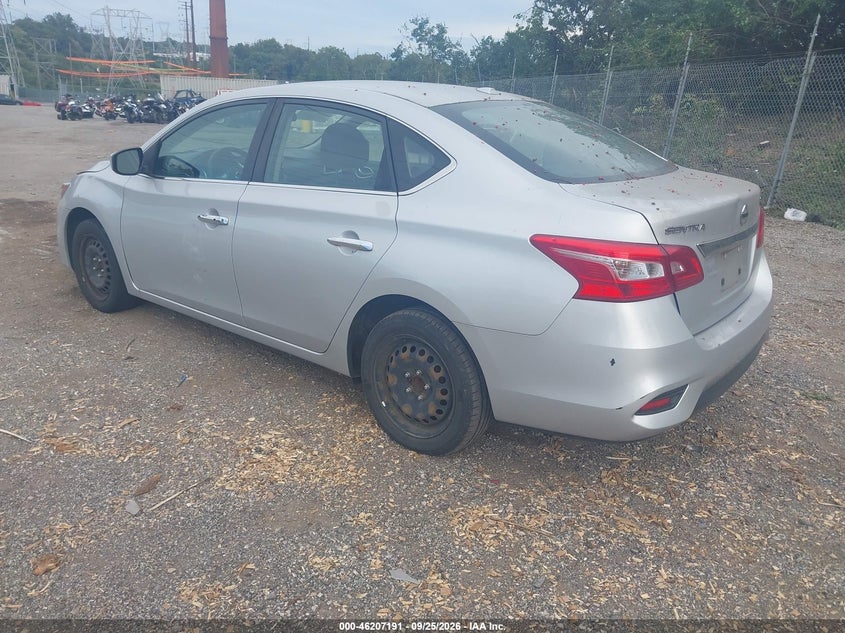Vin: 3n1ab7ap7hl693802, lot: 46707103, nissan sentra sv 20173