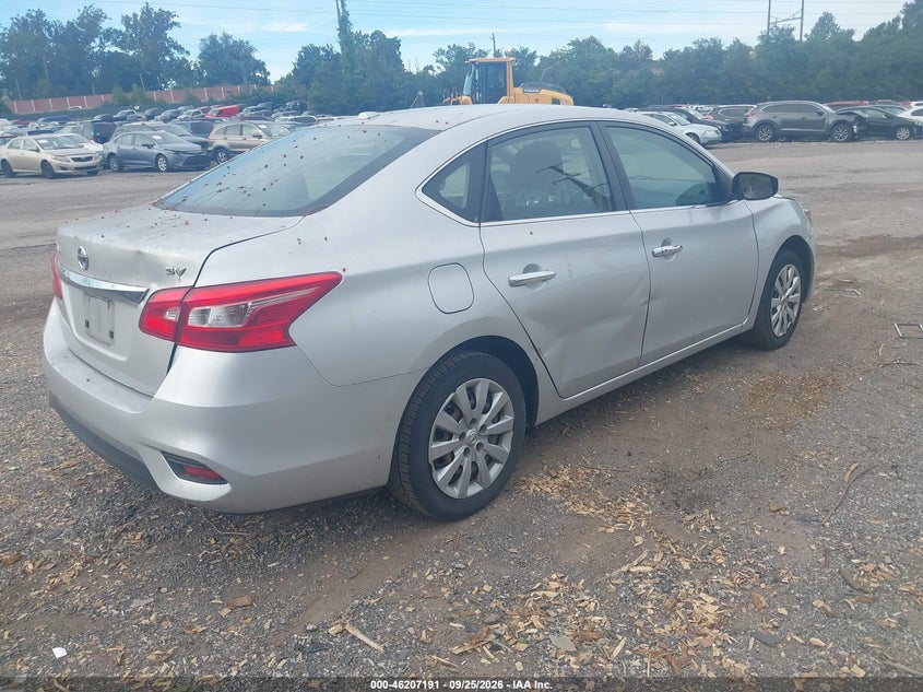 Vin: 3n1ab7ap7hl693802, lot: 46707103, nissan sentra sv 20174