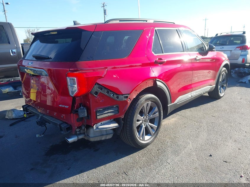 Vin: 1fmsk8dh0ngb21767, lot: 46707108, ford explorer xlt 20224