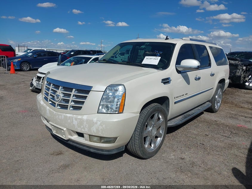 2009 Cadillac Escalade Esv Standard, Hail, IAAI, VIN 1GYFC26279R202973 — photo 2