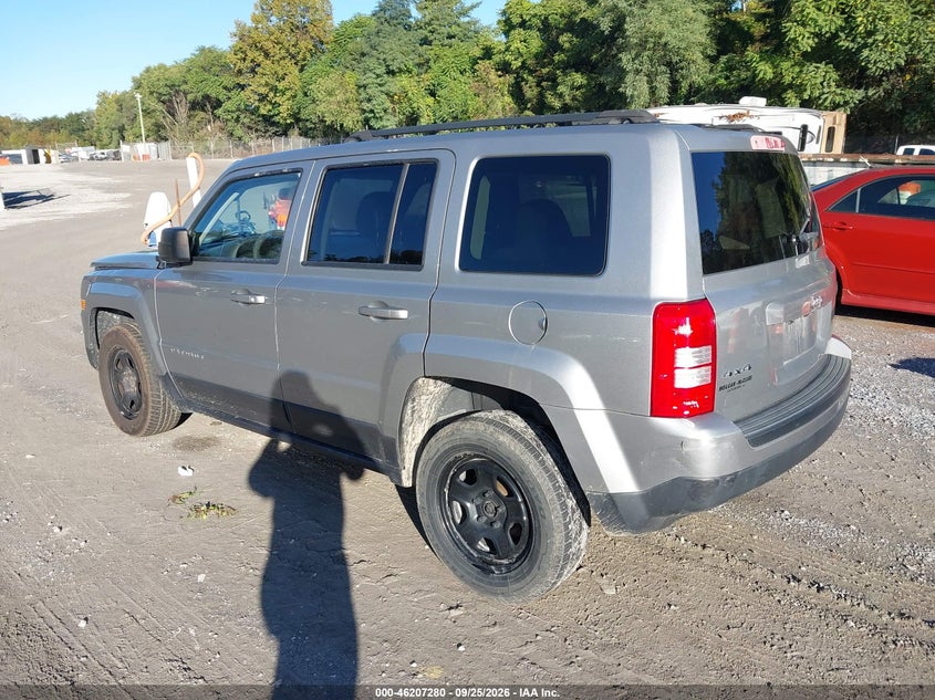 Vin: 1c4njrbb2gd786022, lot: 46707192, jeep patriot sport 20163