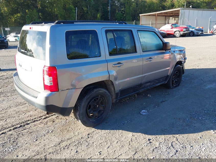 Vin: 1c4njrbb2gd786022, lot: 46707192, jeep patriot sport 20164