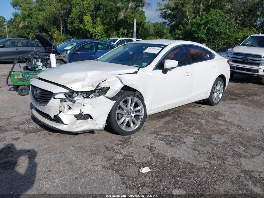 Vin: jm1gl1v53h1115648, lot: 46707200, mazda mazda6 touring 20172
