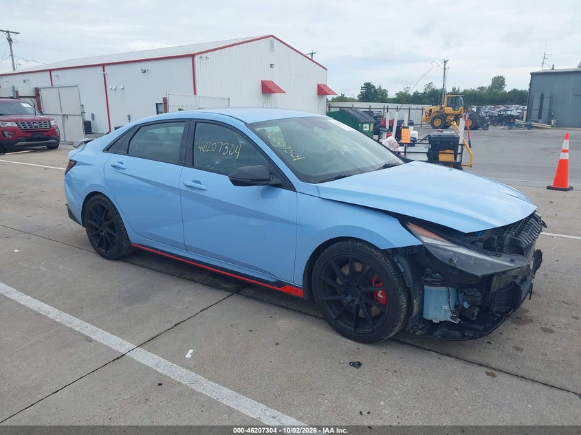 Vin: kmhlw4ak2nu004291, lot: 46707216, hyundai elantra n 2022 img_1