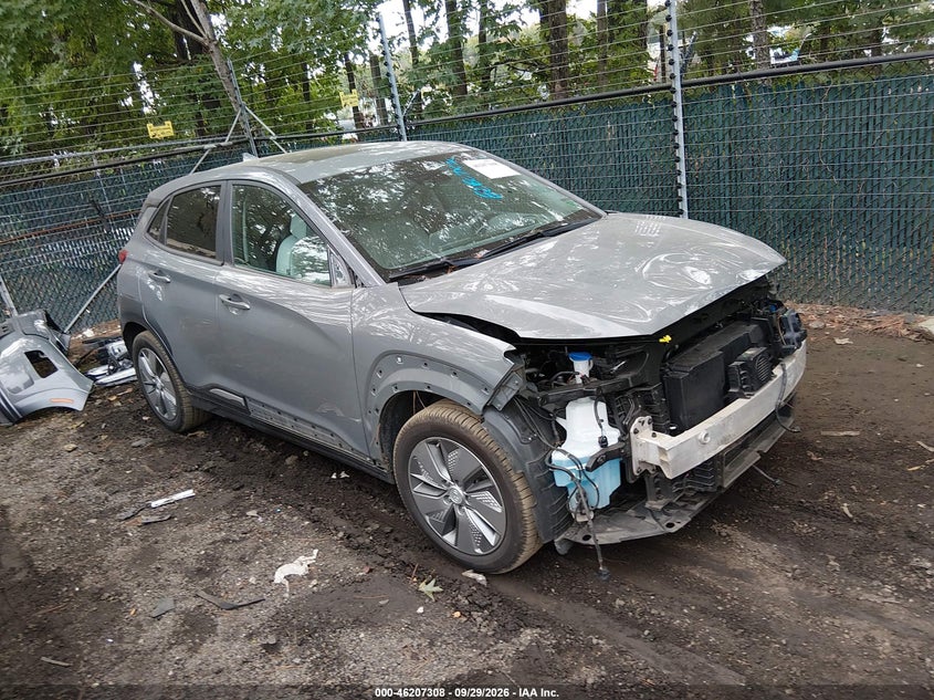 Vin: km8k53ag4mu106856, lot: 46707219, hyundai kona electric ultimate 20211