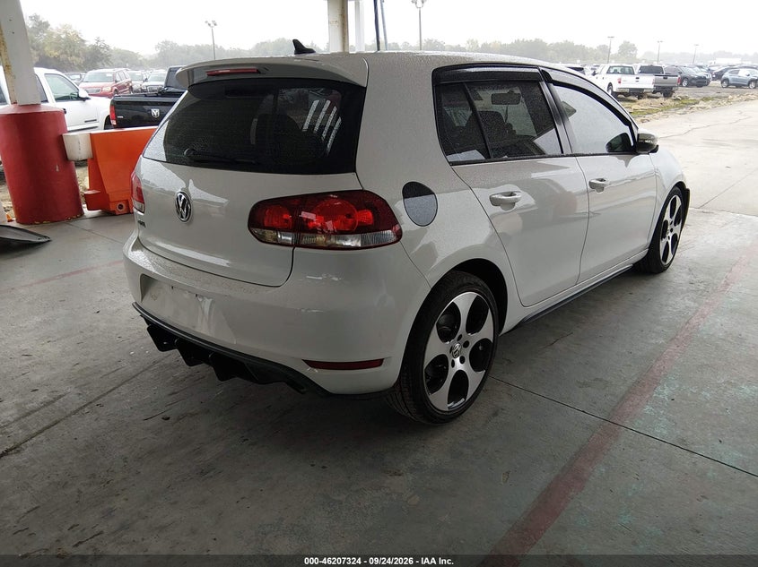 Vin: wvwhv7aj6dw073008, lot: 46707236, volkswagen gti 4-door (a6) (discontinued) 20134