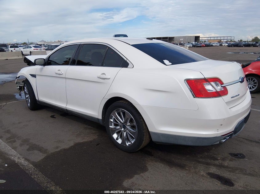 Vin: 1fahp2fw5ag108456, lot: 46707255, ford taurus limited 20103