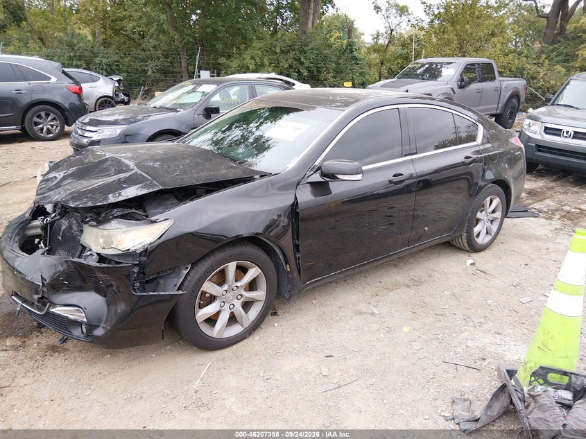 Vin: 19uua8f56ea003455, lot: 46707270, acura tl tech 20142