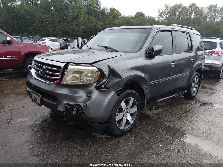 Vin: 5fnyf3h97cb024307, lot: 46707311, honda pilot touring 20122