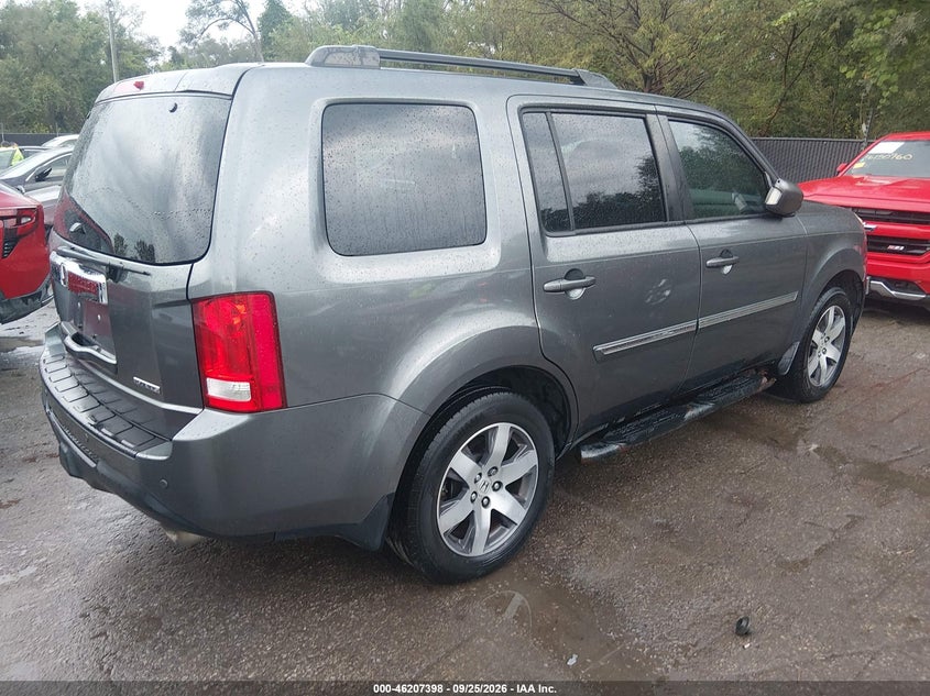 Vin: 5fnyf3h97cb024307, lot: 46707311, honda pilot touring 20124